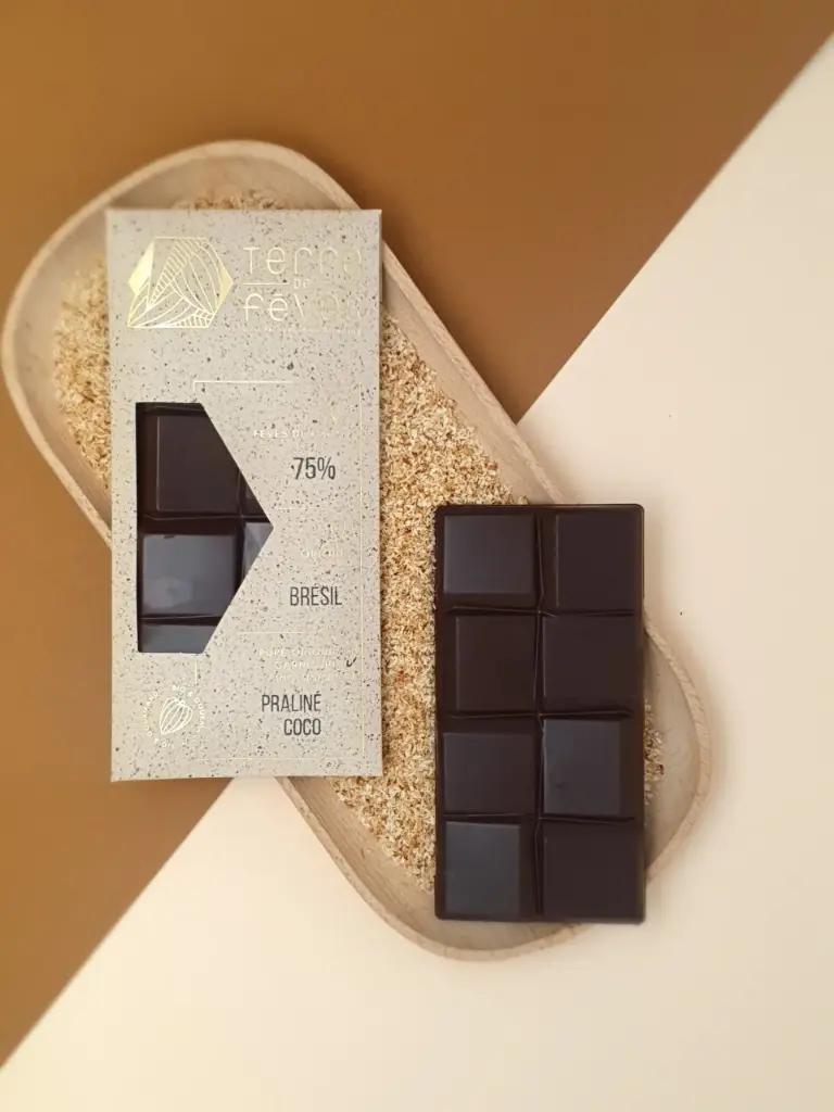 Tablette praliné coco main image 1