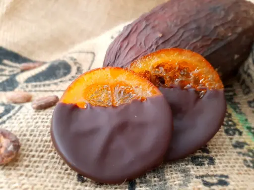 Tranches d'oranges confites 200g